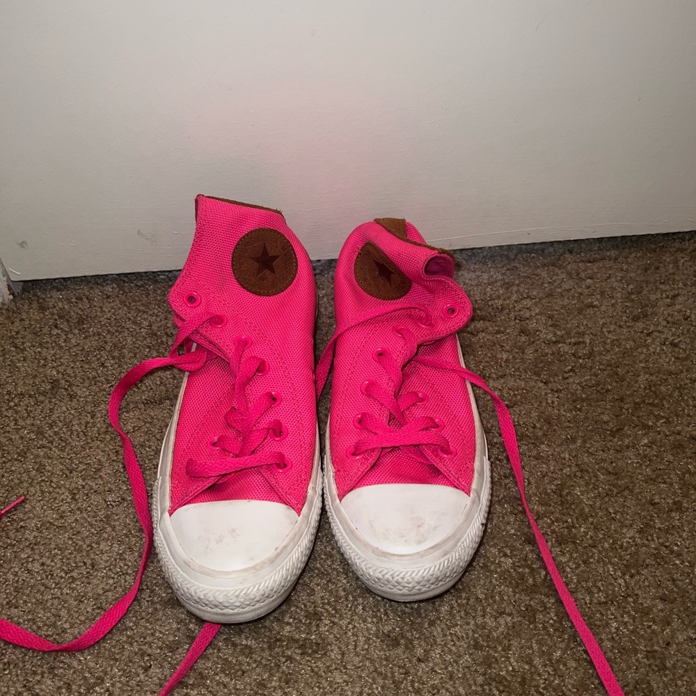 Hot pink converse limited edition